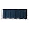 National Public Seating NPS Room Divider, 6' Height, 9 Sections, Blue RDB6-9PT04 - alternate 4